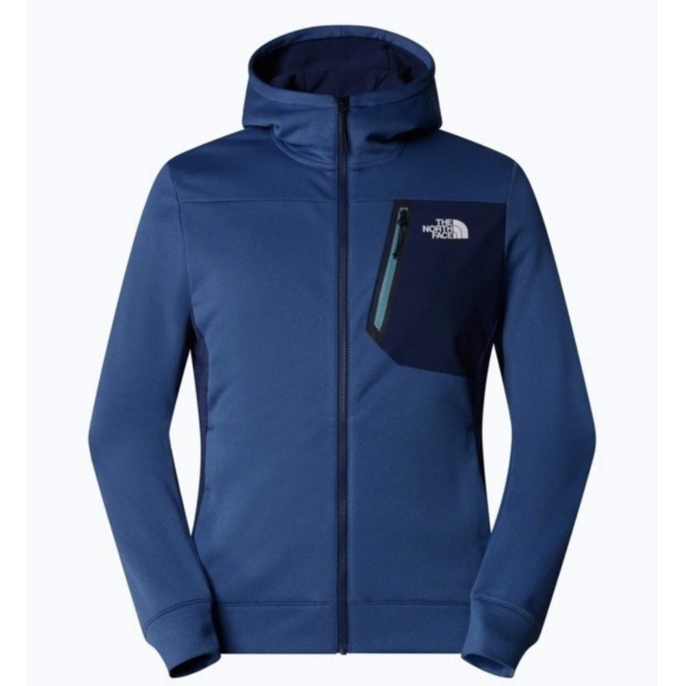 The North Face Mountain Athletics Fleece Jacket Men XXL Shady Blue Summit Navy